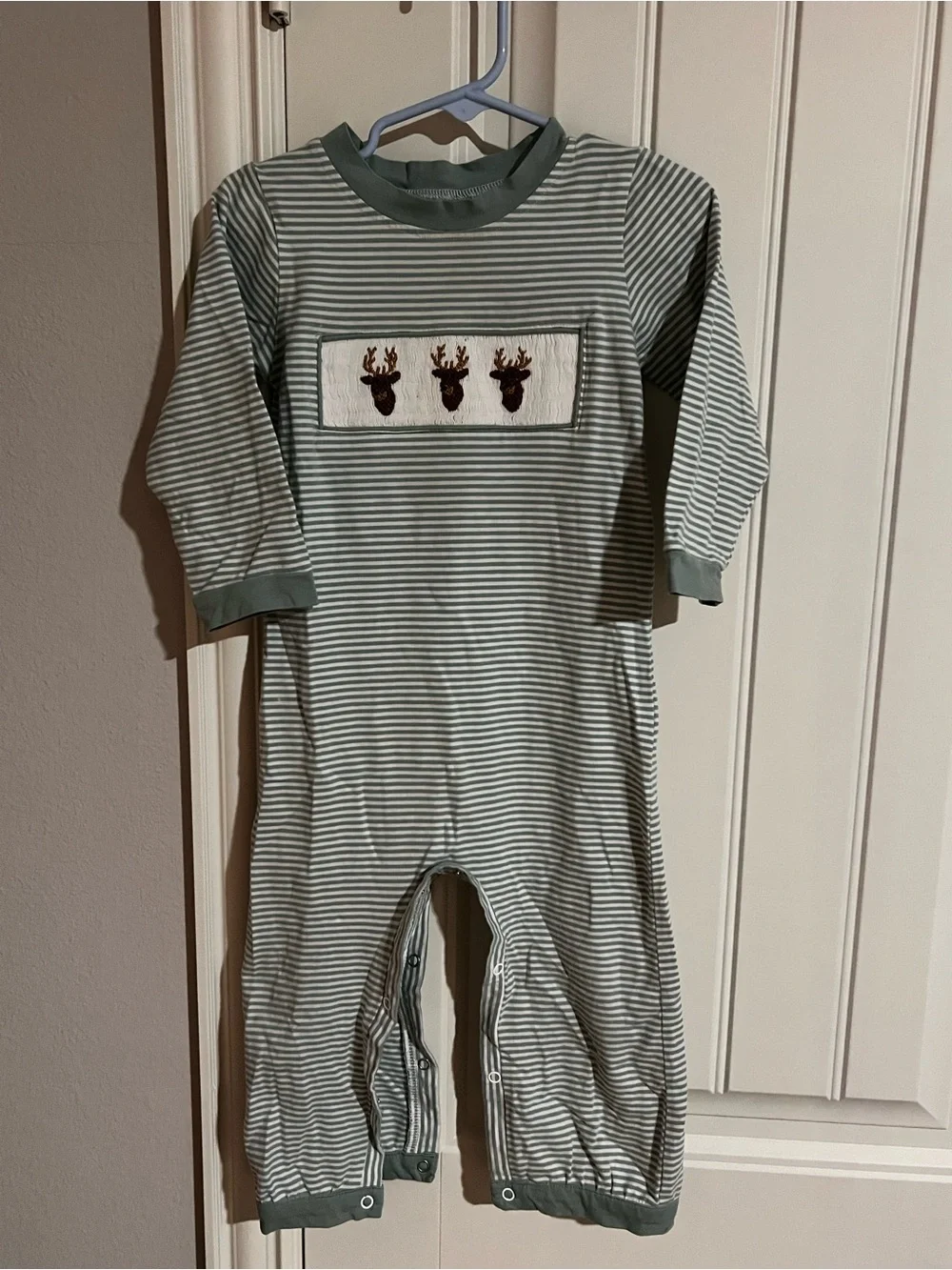 Smocked Deer Longall 2t